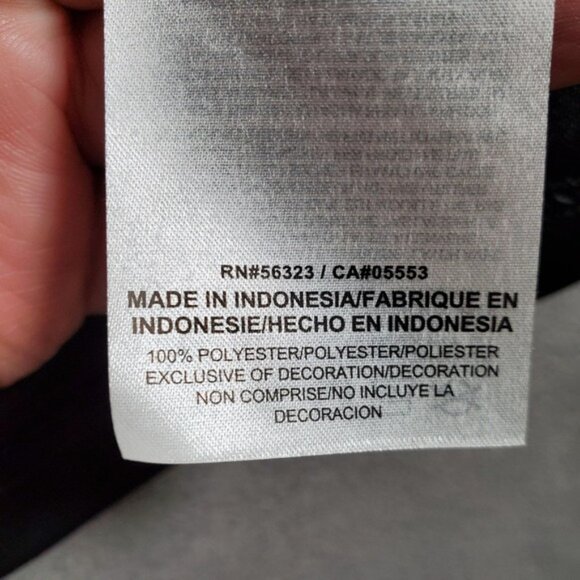 Nike UNC Tar Heels Polo Shirt Mens XL Gray Blue Dri Fit Performance Golf Active - Picture 6 of 10